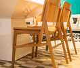 Ambiente Sala de Jantar contemporânea, por Masotti Móveis